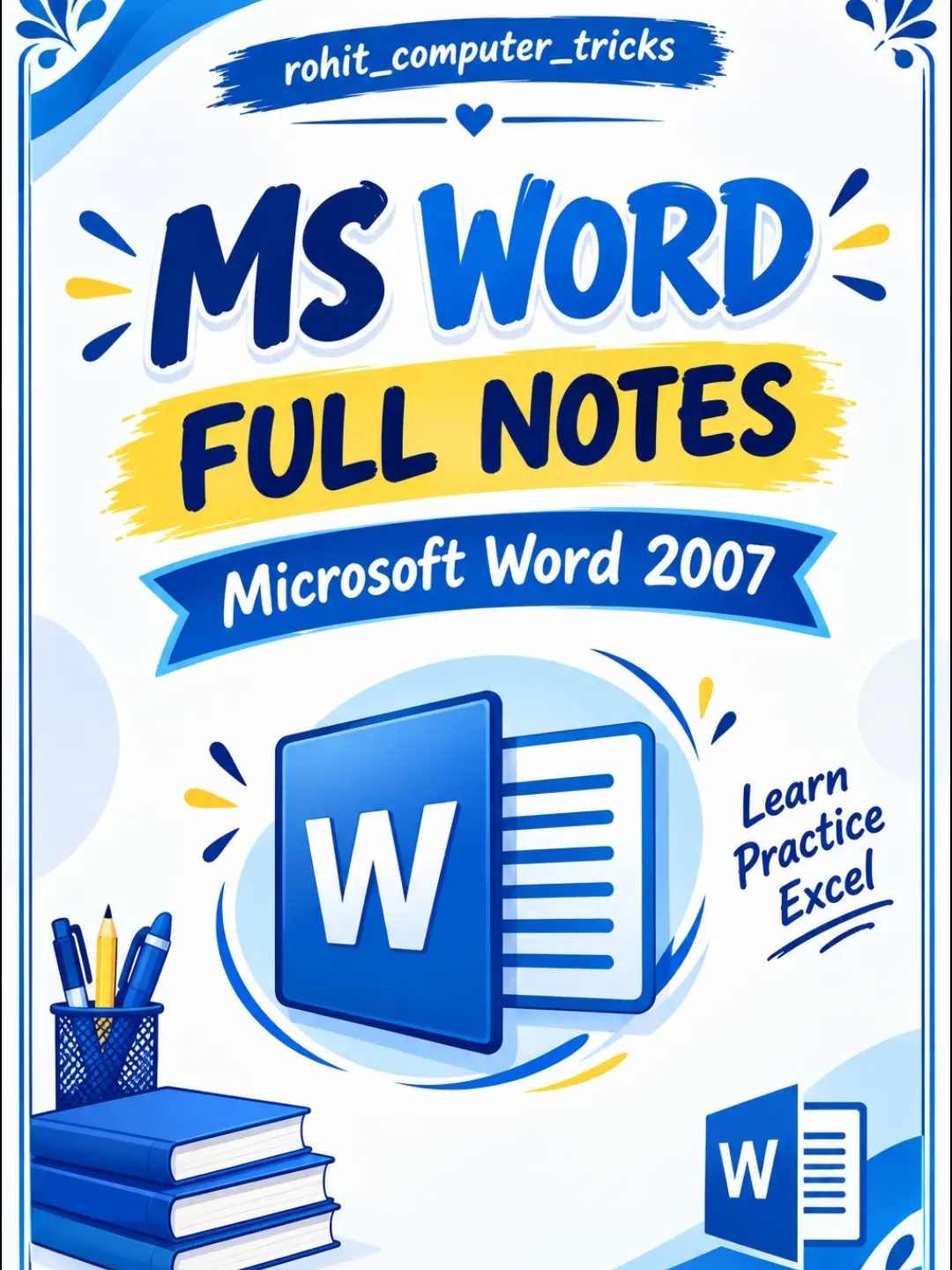 Ms Word Notes 