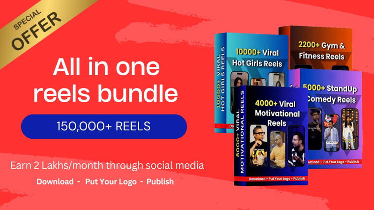 10 Million+ Viral Reels Bundle | Ultimate Content Pack for Creators
