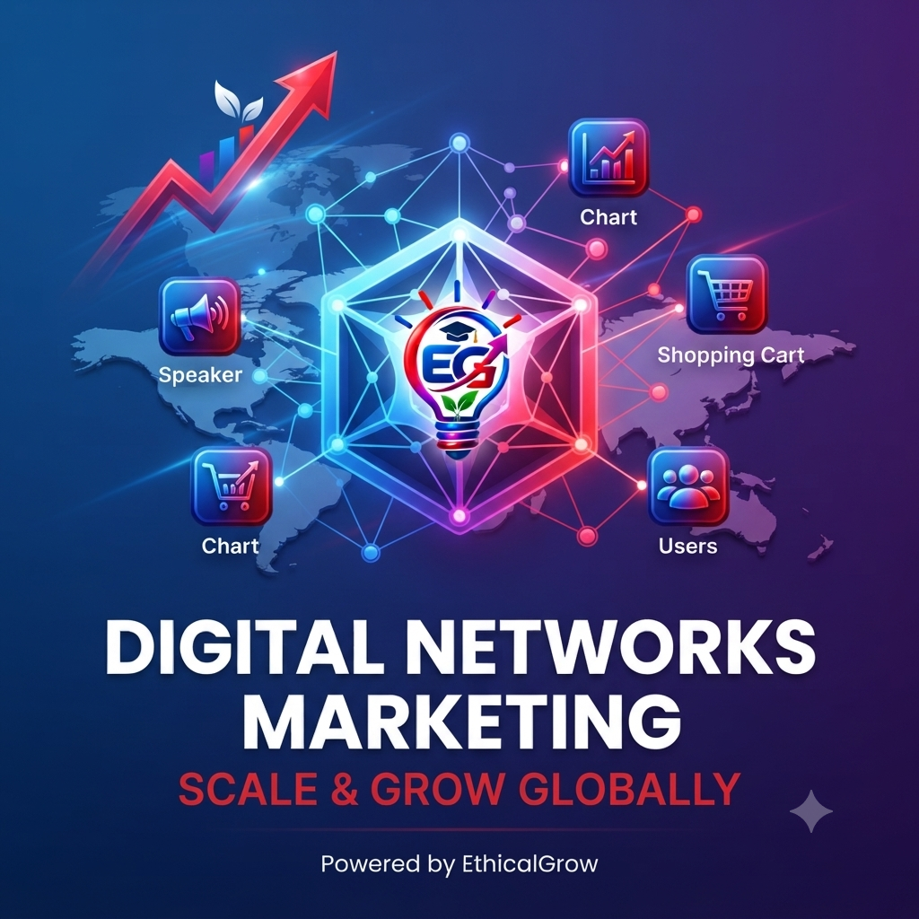Digital Networks Marketing Masterclass: Scale & Grow Globally | EthicalGrow